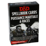 Dungeons & Dragons Spellcards PUISSANCE MARTIALE & RACES VF chez Robin des Jeux Paris