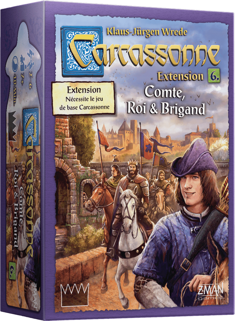 Acheter Carcassonne Comte Roi et Brigand à Paris chez Robin des jeux