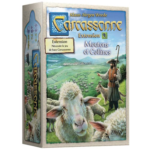 Acheter Carcassonne Moutons et Colline à Paris chez Robin des jeux