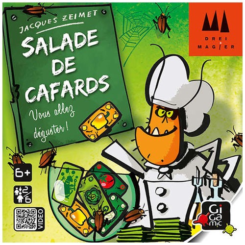 Acheter Salade de cafards à Paris chez Robin des Jeux
