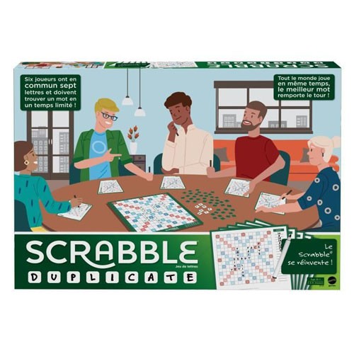Acheter Scrabble duplicate à Paris chez Robin des Jeux