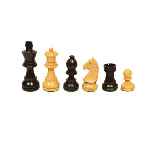Pièces échecs n°3 buis ebonisées à Paris chez Robin des Jeux
