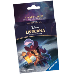 Acheter Disney Lorcana Premier Chapitre Protèges Cartes Sleeves Capitaine Crochet chez Robin des Jeux