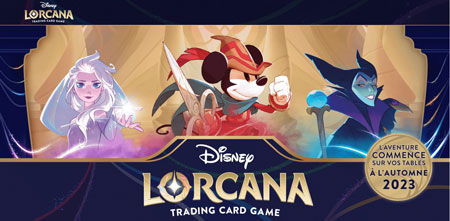 Jeu de carte à collectionner Disney Lorcana à Paris chez Robin des Jeux