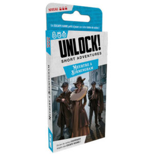 Acheter Unlock-Short-Adventures-Meurtre-à-Birmingham-à-Paris-chez-Robin-des-Jeux