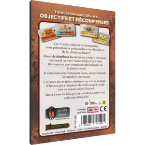 Acheter Terraforming Mars - Objectifs et Récompenses à Paris chez Robin des Jeux