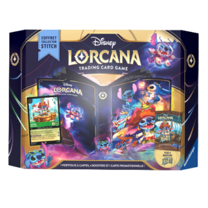 Acheter Disney Lorcana Set 6 La Mer Azurite Coffret Collector Stitch chez Robin des Jeux à Paris