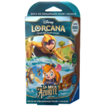 Acheter Disney Lorcana Set 6 La Mer Azurite Deck de démarrage Emeraude Saphir chez Robin des Jeux à Paris