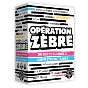 acheter OPERATION ZEBRE à Paris chez Robin des Jeux