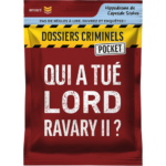 Acheter Dossiers Criminels Pocket Qui a tué Lord Ravary II à Paris chez Robin des Jeux