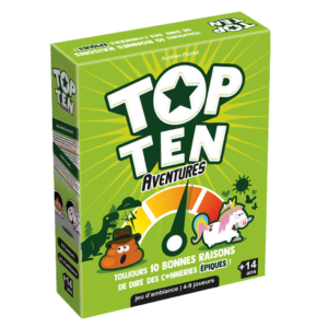 Acheter TOP TEN AVENTURES chez Robin des Jeux